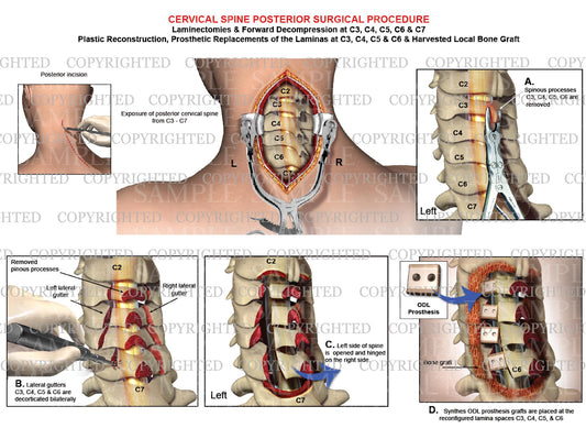 P osterior cervical surgery - Open door laminoplasty