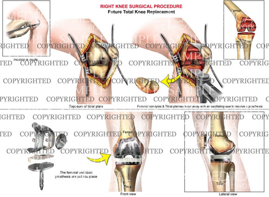 Right Knee Total Knee Replacement
